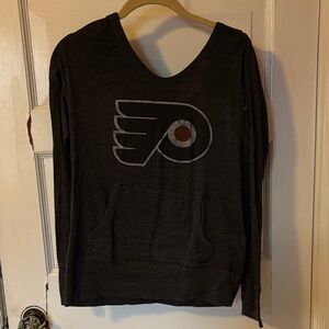 Dark Gray Flyers Logo Pullover Sweatshirt